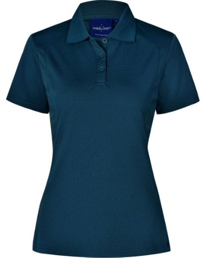 Picture of Winning Spirit Ladies Lucky Bamboo Polo Shirt 50% polyester 50%